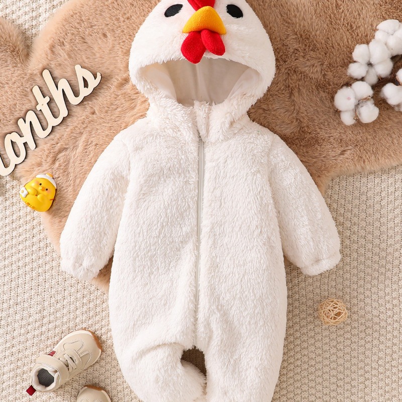 Combinaison à capuche pour nou - Cotton Baby Onesies Zipper avis et prix
