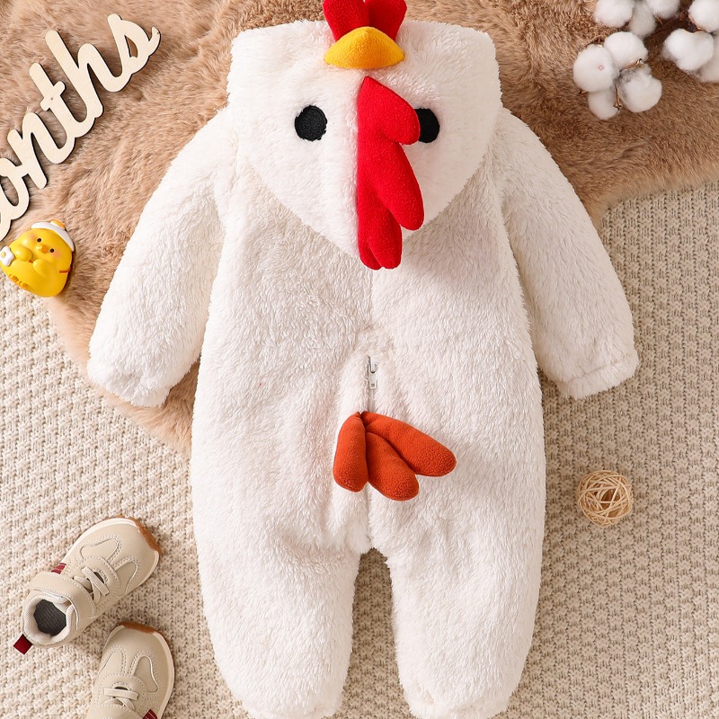 Combinaison à capuche pour nou - Cotton Baby Onesies Zipper avis et prix